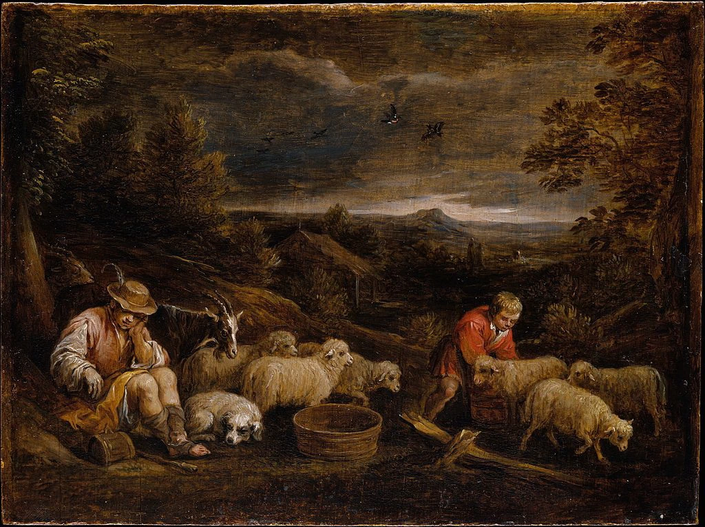 Pastori che riposano, da Francesco Bassano - Metropolitan Museum of Art
